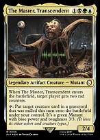 The Master, Transcendent - Fallout