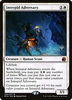 Intrepid Adversary - Innistrad: Midnight Hunt Promos