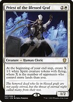 Priest of the Blessed Graf - Crimson Vow Commander