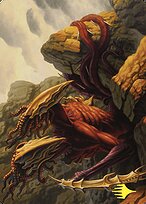 Two-Headed Sliver - Commander Masters Art Series - Borderless