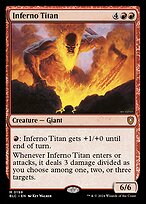 Inferno Titan - Bloomburrow Commander