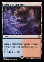 Temple of Epiphany - Bloomburrow Commander