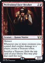 Professional Face-Breaker - Streets of New Capenna Promos - Promo Foil