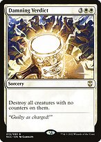 Damning Verdict - New Capenna Commander