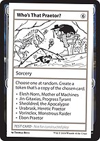 Who's That Praetor? - Mystery Booster 2