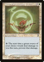 Circle of Protection: Green - Seventh Edition - Promo Foil