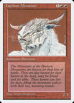 Hurloon Minotaur - Fourth Edition