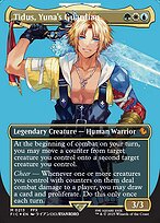Tidus, Yuna's Guardian - Final Fantasy Commander - Surge Foil, Borderless