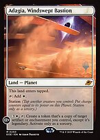 Adagia, Windswept Bastion - Edge of Eternities Promos