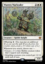 Warren Warleader - Bloomburrow Promos