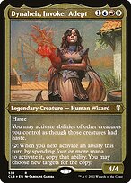 Dynaheir, Invoker Adept - Commander Legends: Battle for Baldur's Gate - Etched Foil