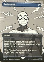 Brainstorm - Secret Lair Drop - Borderless