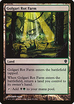 Golgari Rot Farm - Commander 2013