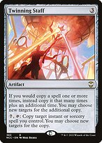 Twinning Staff - New Capenna Commander