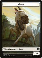 Goat - Commander Legends: Battle for Baldur's Gate Tokens