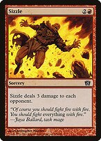 Sizzle - Eighth Edition - Promo Foil