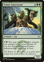 Temur Sabertooth - Fate Reforged