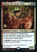 Anzrag, the Quake-Mole - Murders at Karlov Manor Promos - Promo Foil