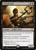 Custodi Lich - New Capenna Commander