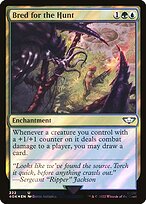 Bred for the Hunt - Warhammer 40,000 Commander - Surge Foil