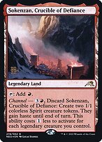 Sokenzan, Crucible of Defiance - Kamigawa: Neon Dynasty Promos - Promo Foil