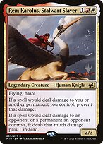 Rem Karolus, Stalwart Slayer - Innistrad: Midnight Hunt Promos