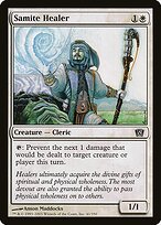 Samite Healer - Eighth Edition - Promo Foil