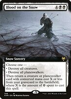 Blood on the Snow - Kaldheim - Extended Art