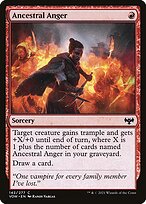 Ancestral Anger - Innistrad: Crimson Vow