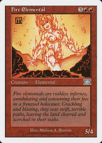 Fire Elemental - Classic Sixth Edition