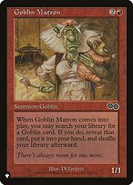 Goblin Matron - The List