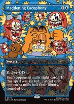 Maddening Cacophony - Secret Lair Drop - Borderless