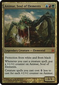 Animar, Soul of Elements - Commander 2011 Oversized - Promo Foil