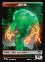 Elemental - Edge of Eternities Commander Tokens