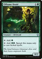 Elfhame Druid - Dominaria