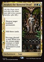 Awaken the Honored Dead - Tarkir: Dragonstorm Promos