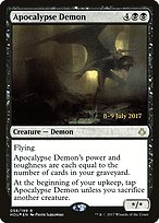 Apocalypse Demon - Hour of Devastation Promos - Promo Foil