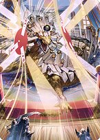 Spirit-Sister's Call - Neon Dynasty Art Series - Borderless