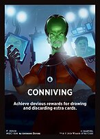 Conniving - Marvel Super Heroes Jumpstart Front Cards