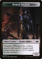 Human Soldier - Innistrad: Crimson Vow Tokens