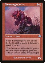 Flametongue Kavu - Dominaria Remastered