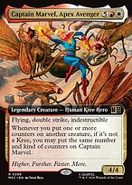 Captain Marvel, Apex Avenger - Marvel Super Heroes Commander - Extended Art