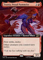 Titania, Proud Pummeler - Marvel Super Heroes Commander - Extended Art