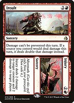 Insult // Injury - Amonkhet Promos - Promo Foil