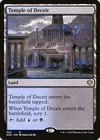 Temple of Deceit - Starter Commander Decks