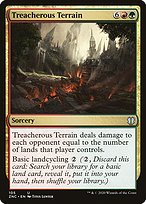 Treacherous Terrain - Zendikar Rising Commander