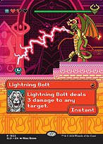 Lightning Bolt - Secret Lair Drop