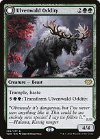 Ulvenwald Oddity // Ulvenwald Behemoth - Innistrad: Crimson Vow