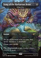 Song of the Barbarous Beast (Village Rites) - Secret Lair Drop - Borderless