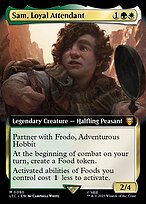 Sam, Loyal Attendant - Tales of Middle-earth Commander - Extended Art